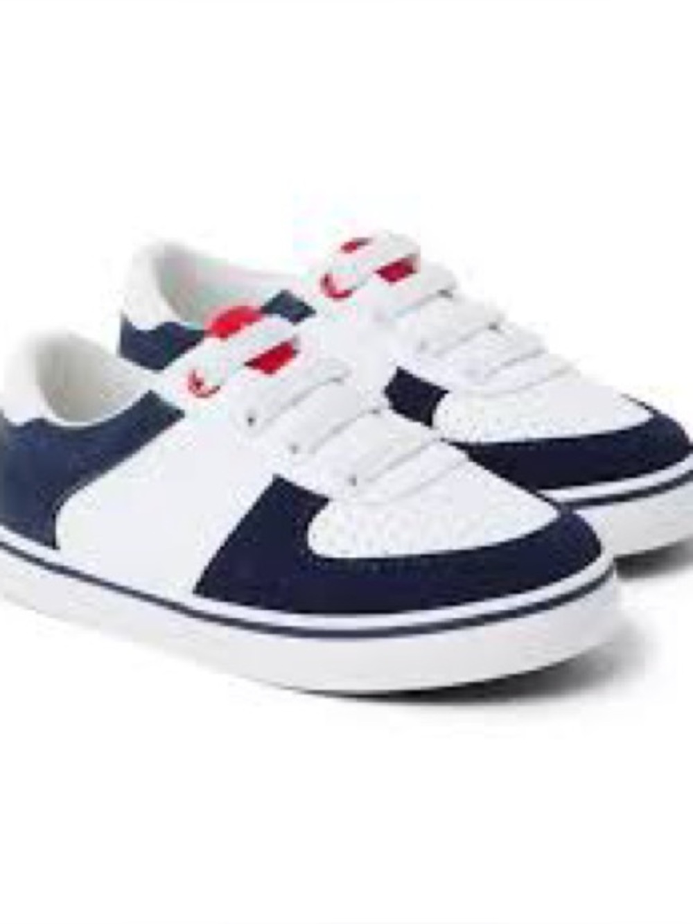 NWT Janie and Jack Boys Colorblock Sneakers Navy 1K